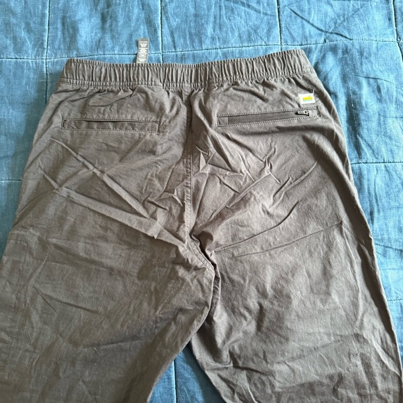 Vuori Mens Ripstop Pant in Charcoal Size Medium - Picture 5 of 11